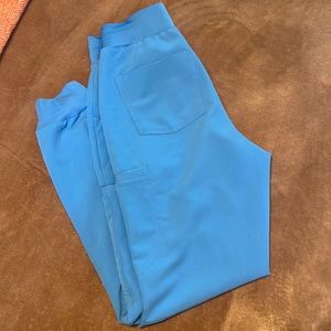 Figs X-small Womens Capri blue Clara-Jogger scrub pants